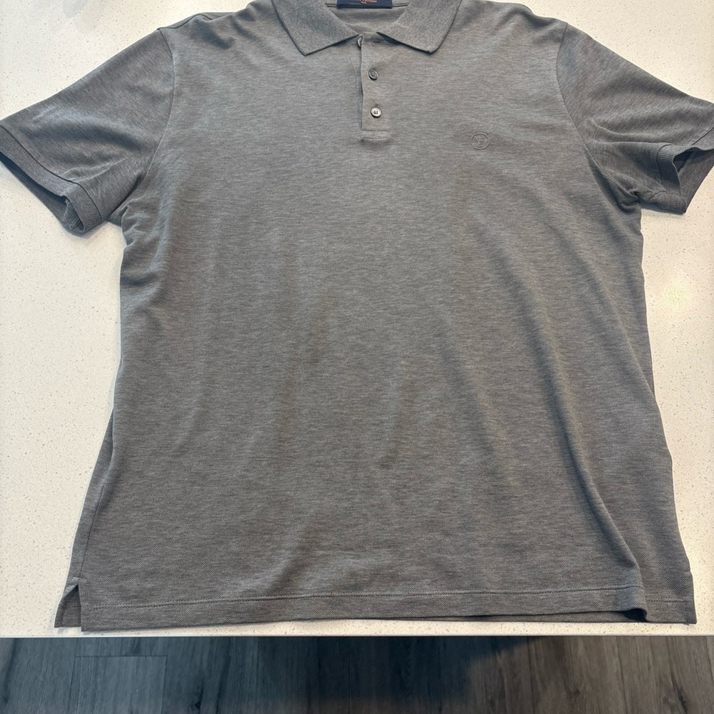 Louis Vuitton Charcoal Polo Shirt